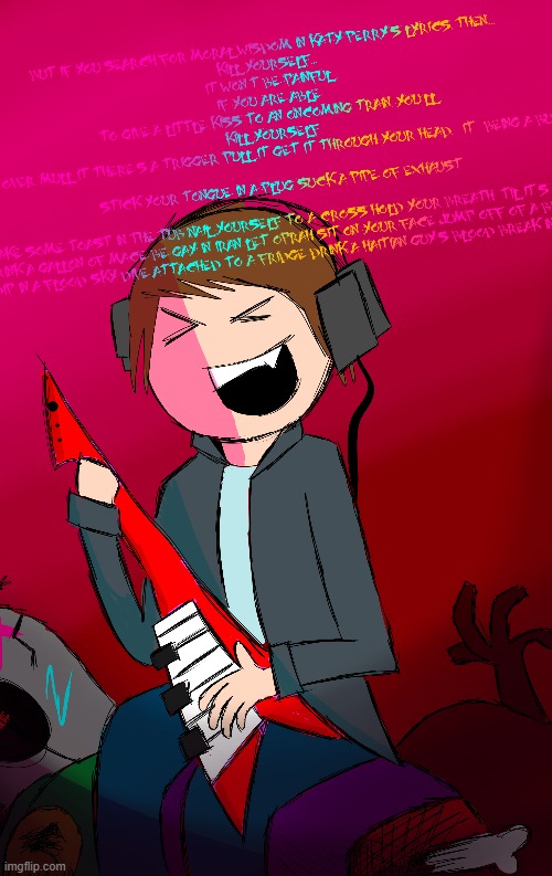 Me on a pile of corpses playing the keyboard | made w/ Imgflip meme maker