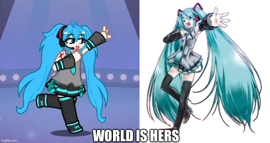 WORLD IS HERS | made w/ Imgflip meme maker