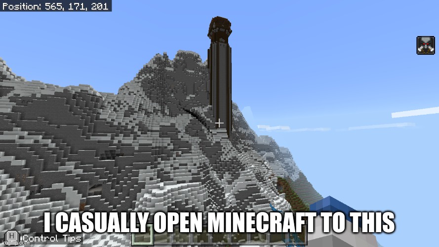 I CASUALLY OPEN MINECRAFT TO THIS | made w/ Imgflip meme maker