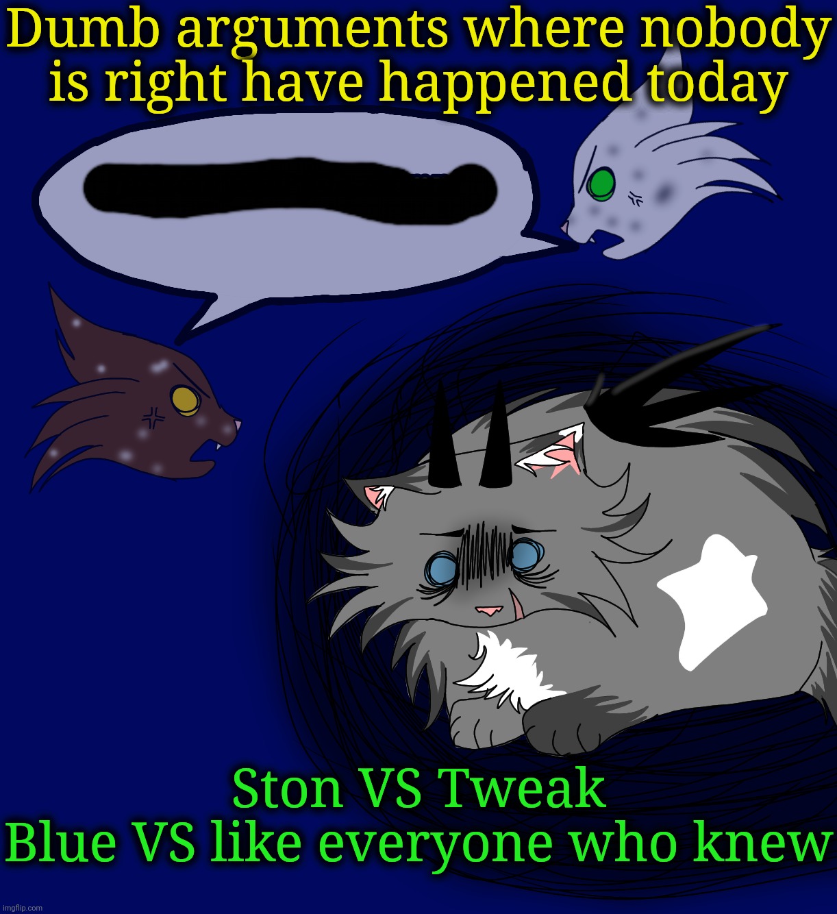 Burnout | Dumb arguments where nobody is right have happened today; Ston VS Tweak
Blue VS like everyone who knew | image tagged in burnout | made w/ Imgflip meme maker