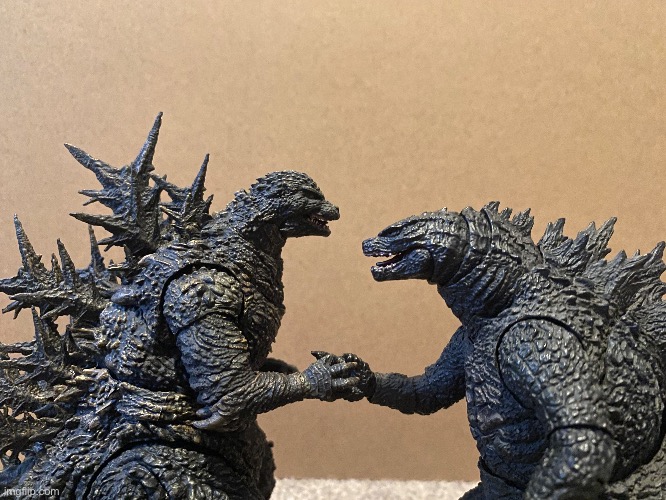 High Quality Agreement (Godzilla Edition) Blank Meme Template