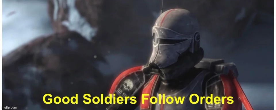 clone trooper | image tagged in clone trooper | made w/ Imgflip meme maker