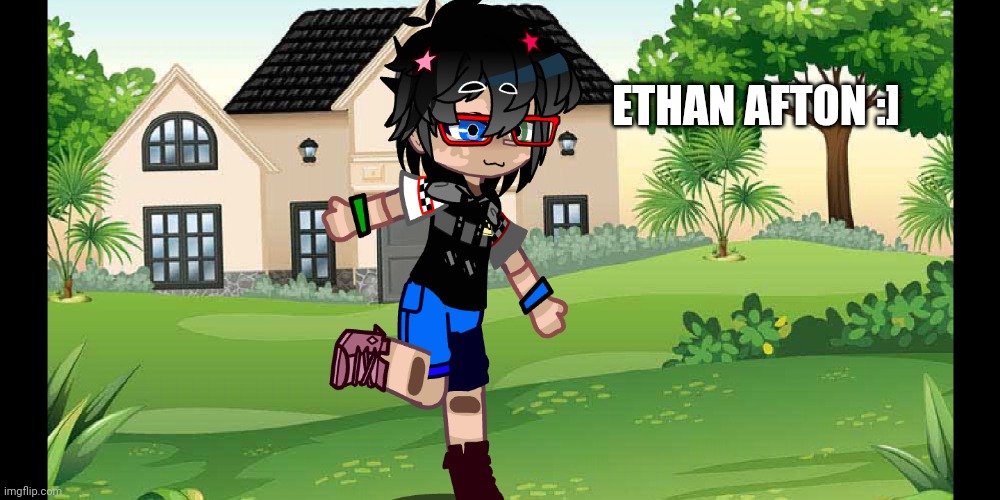 I redesigned C.C (again TvT) and renamed him | ETHAN AFTON :] | made w/ Imgflip meme maker
