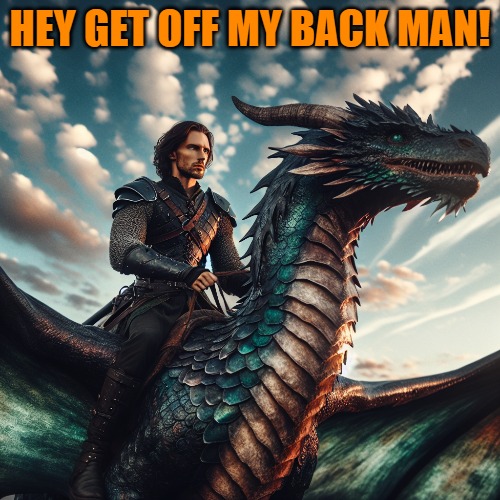 HEY GET OFF MY BACK MAN! | made w/ Imgflip meme maker