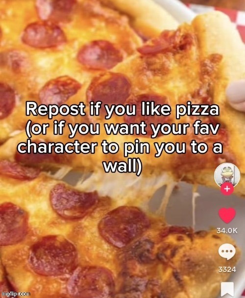 pizza is mediocre fr | made w/ Imgflip meme maker