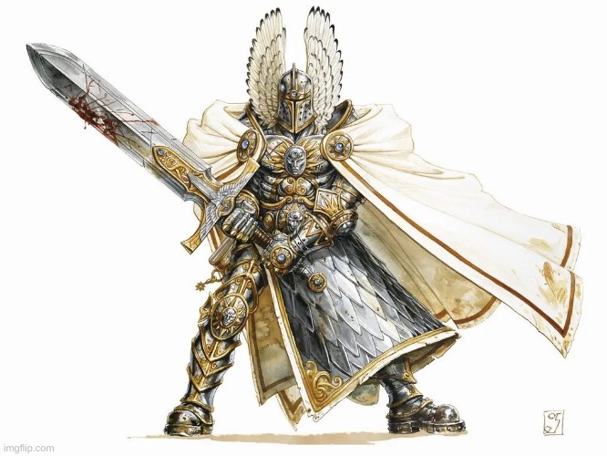 image tagged in paladin bossfights | made w/ Imgflip meme maker