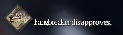 Fangbreaker Disapproves Blank Meme Template