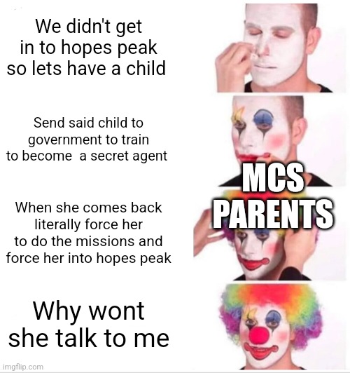 Clown Applying Makeup Meme - Imgflip