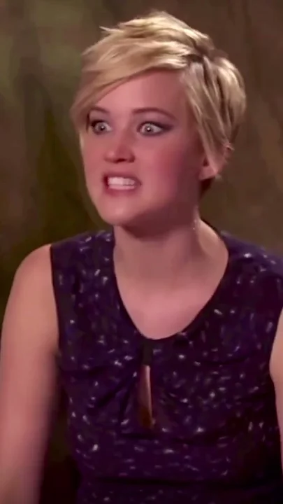 Furious Jennifer Lawrence snarl Blank Meme Template