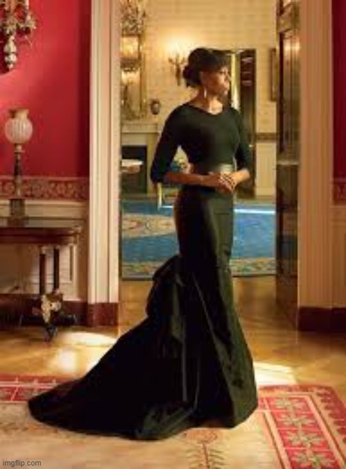 Michelle Obama | image tagged in michelle obama,michelle,barack,barack obama,elegance | made w/ Imgflip meme maker