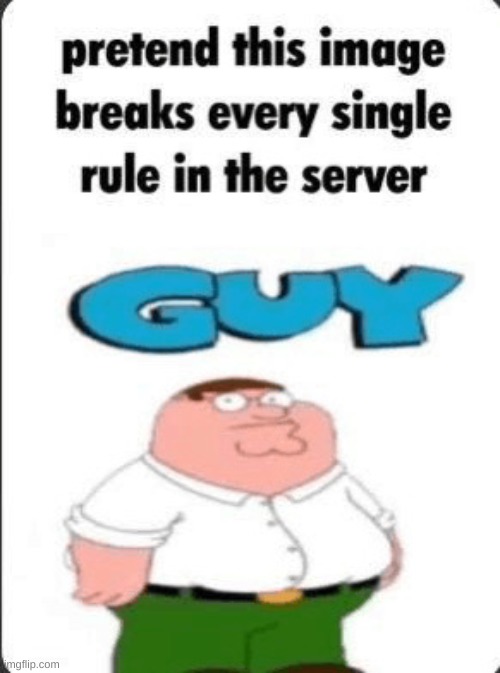 pretend this image breaks every rule in the server | image tagged in pretend this image breaks every rule in the server | made w/ Imgflip meme maker