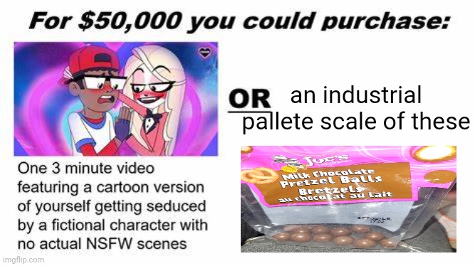 "For $50,000 you could purchase:" | an industrial pallete scale of these | image tagged in for 50 000 you could purchase | made w/ Imgflip meme maker