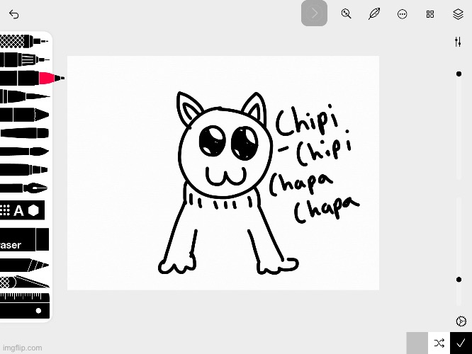 Chipi chipi chapa chapa | made w/ Imgflip meme maker