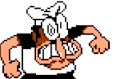 Peppino Mad Blank Meme Template