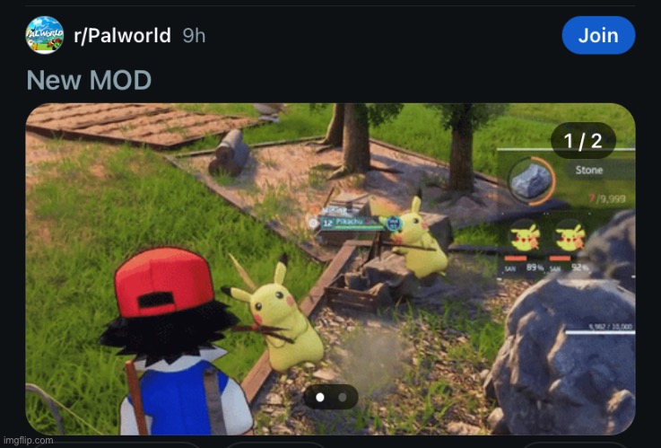 It’s been 4 days. Pokémon have officially colonized Palworld lmao. And they gave Misty a gun. | made w/ Imgflip meme maker