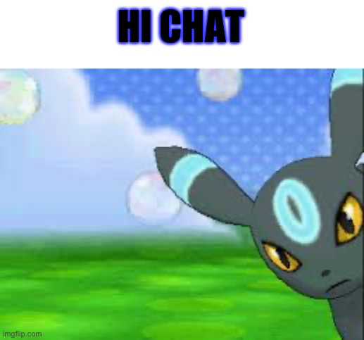 Hi chat Blank Meme Template