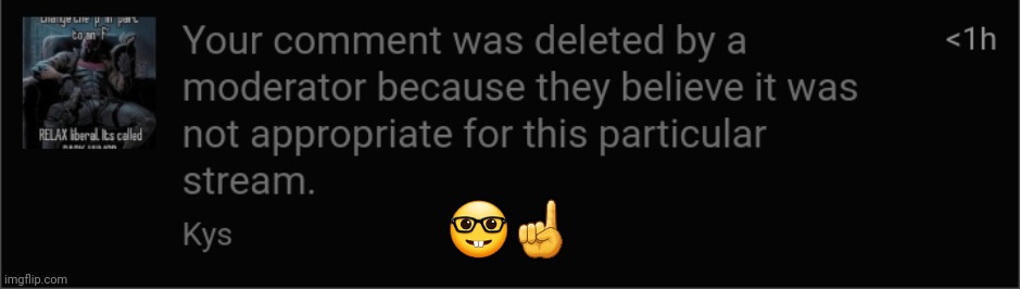 🤓☝️ | made w/ Imgflip meme maker