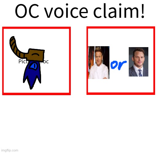 Rose/Bee's Oc voice claim challenge | image tagged in oc voice claim challenge | made w/ Imgflip meme maker