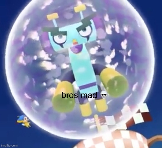 bros mad :skull: | image tagged in bro,mad | made w/ Imgflip meme maker