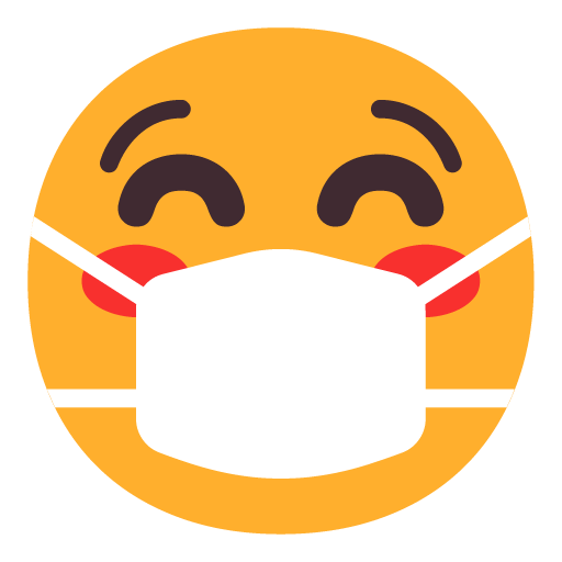 Face with Medical Mask Blank Meme Template