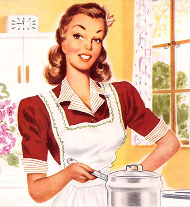 Housewife 1950s Blank Meme Template