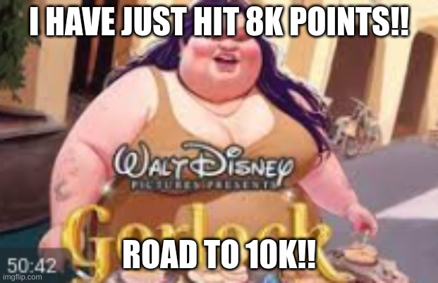 I need 10k points like gorlock weighs 10k lbs!!! | I HAVE JUST HIT 8K POINTS!! ROAD TO 10K!! | image tagged in gorlock the destroyer,funny,yes upvotes,furry,self defense | made w/ Imgflip meme maker