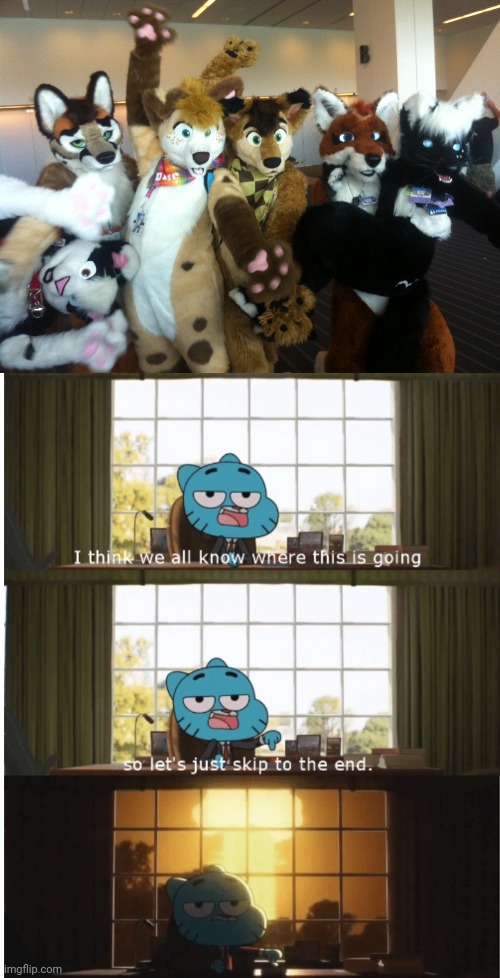 No title | image tagged in furries,i think we all know where this is going | made w/ Imgflip meme maker