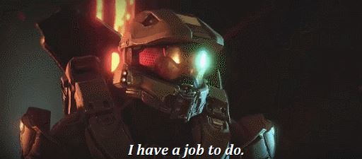 masterchief job to do Blank Meme Template