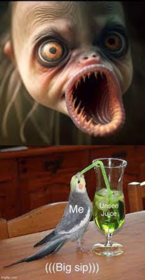 give me unsee juice | image tagged in pass the unsee juice my bro | made w/ Imgflip meme maker