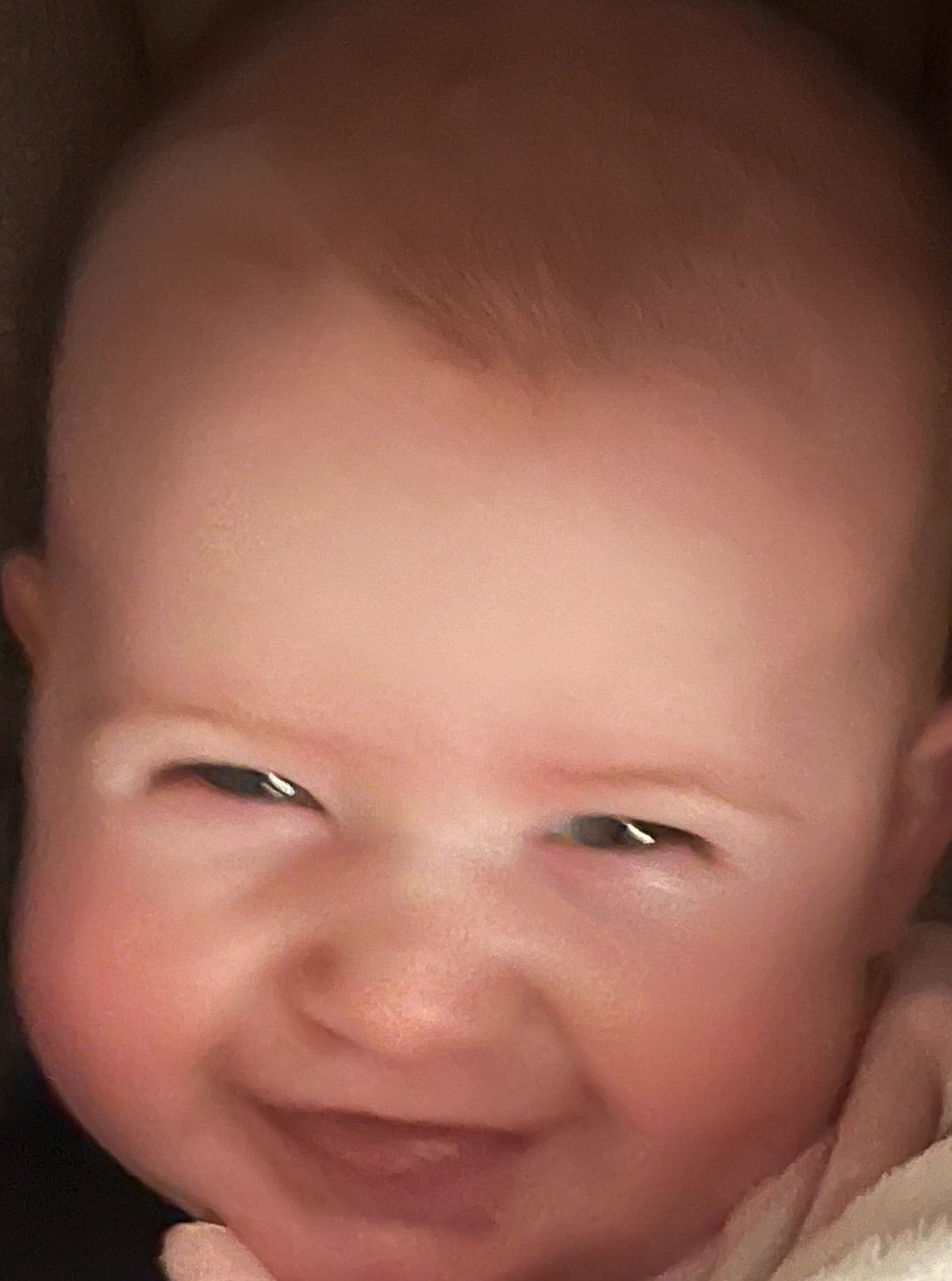 cute baby face Blank Meme Template