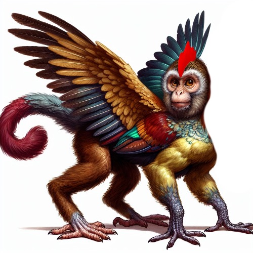 monkey rooster | made w/ Imgflip meme maker