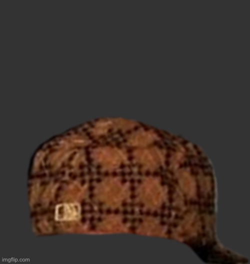 Image below has scumbag hat | image tagged in blank dark mode square | made w/ Imgflip meme maker