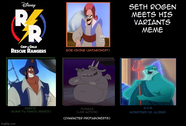 Jason Alexander Meets His Variants | image tagged in seth rogen meets his variants | made w/ Imgflip meme maker