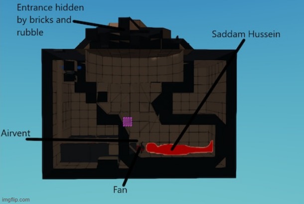 saddam hussein in stormworks | made w/ Imgflip meme maker
