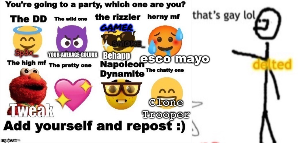 esco mayo | made w/ Imgflip meme maker