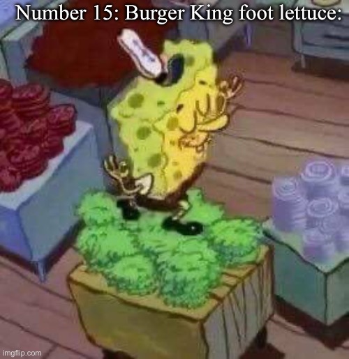 15. Burger King foot lettuce Imgflip