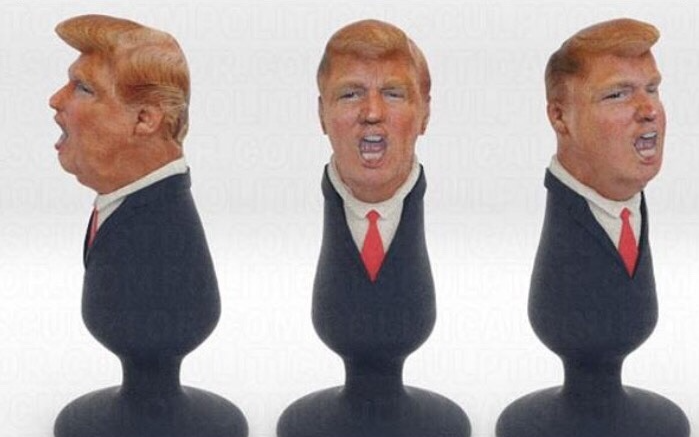 DJT Donald Trump butt plug sex dick suck asshole anal Blank Meme Template