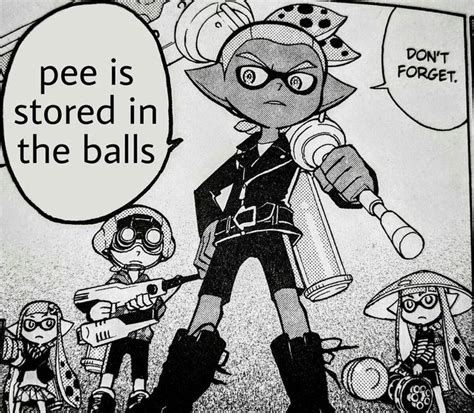 Pee is stored in the balls Blank Meme Template