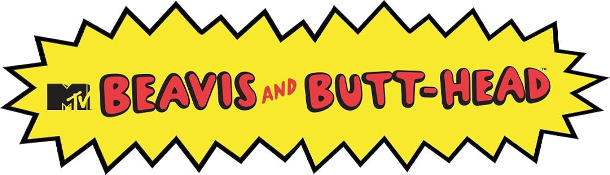 Beavis and Butt-Head logo white Blank Meme Template