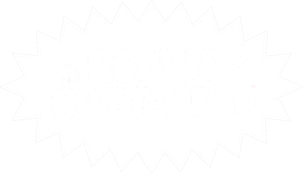 High Quality Beavis and Butt-Head logo with transparency Blank Meme Template