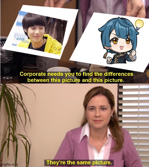 They're The Same Picture | image tagged in memes,they're the same picture,genshin,genshin impact,kpop | made w/ Imgflip meme maker