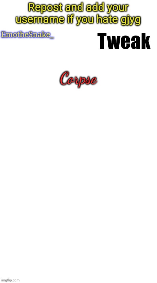 Corpse | made w/ Imgflip meme maker