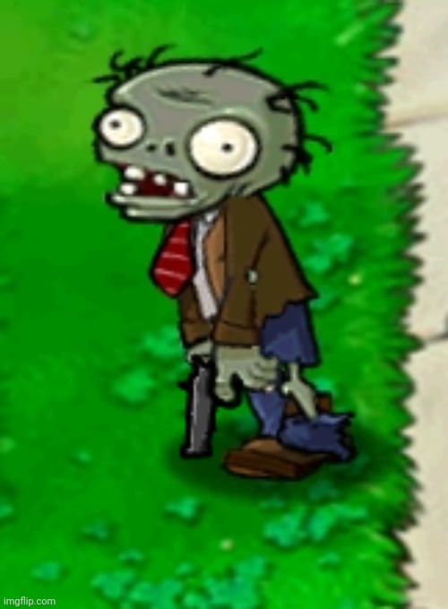 Pvz zombie with m1911 | image tagged in pvz zombie with m1911 | made w/ Imgflip meme maker