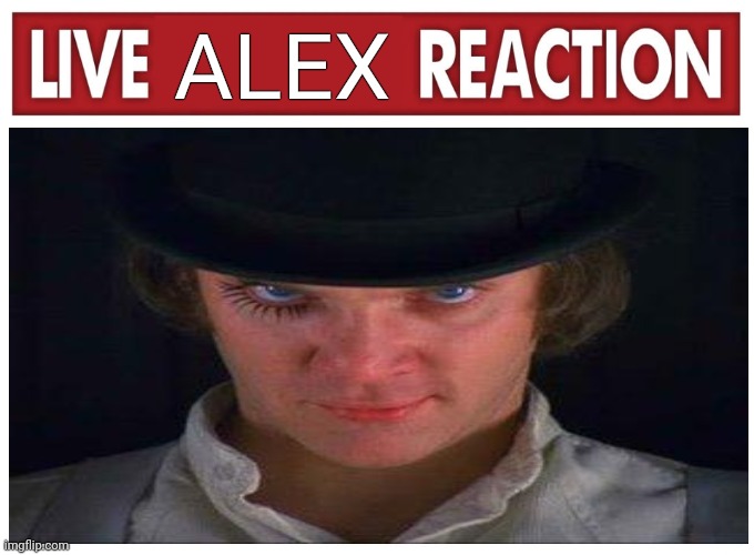 Live Alex Reaction Blank Meme Template