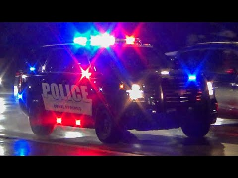 High Quality police car responding Blank Meme Template