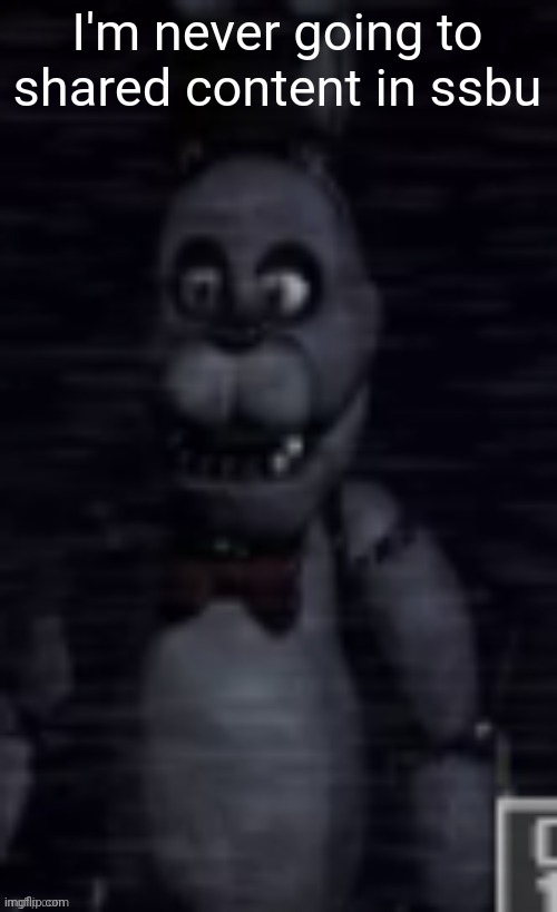 Gnawww | I'm never going to shared content in ssbu | image tagged in gnawww | made w/ Imgflip meme maker