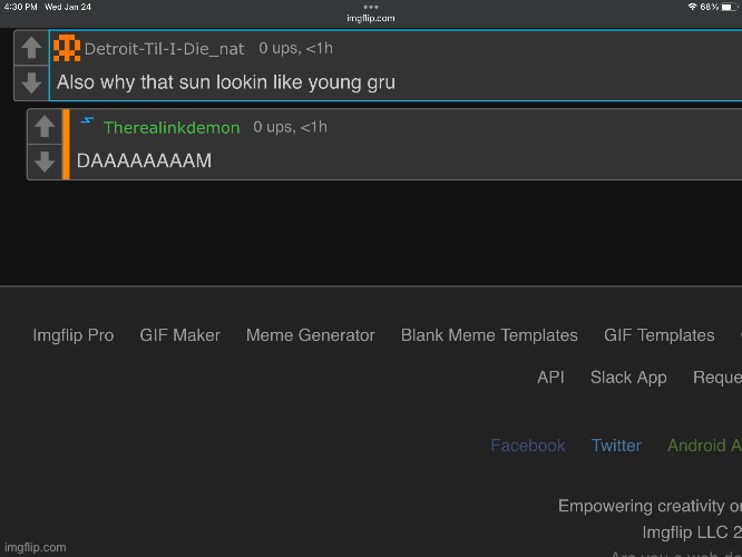 made w/ Imgflip meme maker