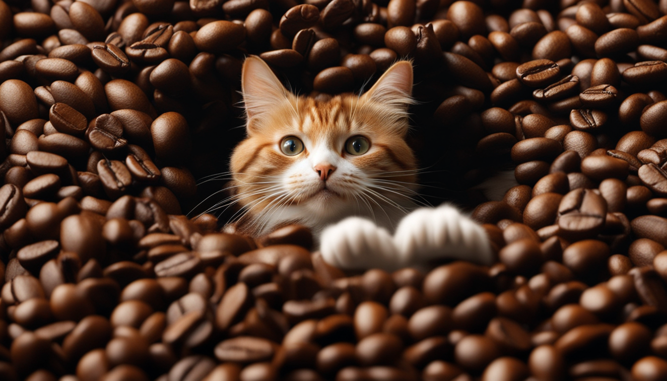 coffee cat Blank Meme Template