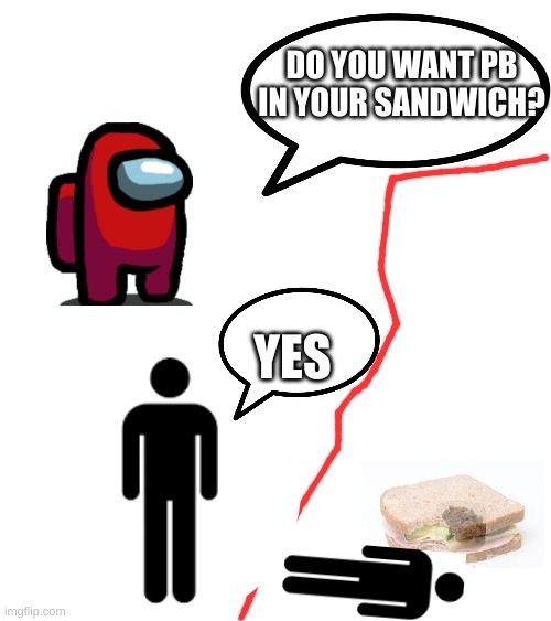 Lead | DO YOU WANT PB IN YOUR SANDWICH? YES | image tagged in memes,science | made w/ Imgflip meme maker