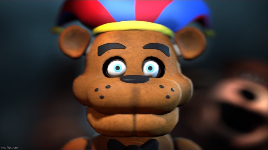 Traumatized Freddy | image tagged in traumatized freddy | made w/ Imgflip meme maker